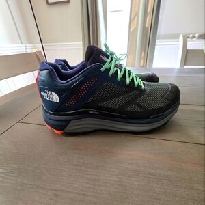 The North Face Men's Black and Green Shoes